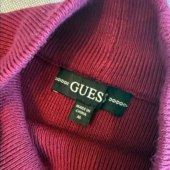 Guess Burgundy Midi Dress - Picture 2 of 7